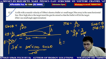 DISCUSSION OF CHAPTERWISE EX.1 OF KINEMATICS+NLM+FRICTION BY RKH SIR(B.TECH IIT D)  AUTHOR OF IRODOV