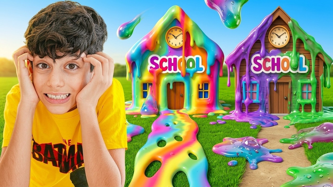 Jason Slime Cosa è successo a questo slime?! 😱 Avventura divertente di Jason e ...