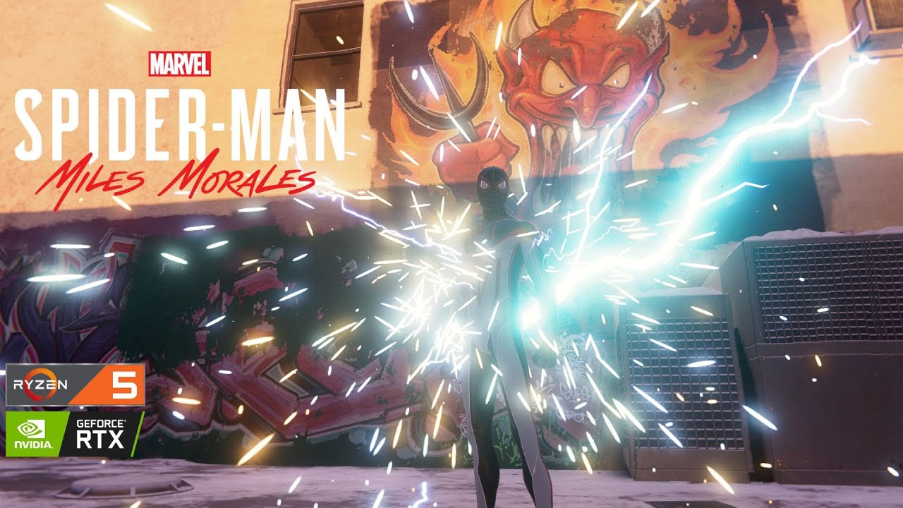 Spiderman Miles Morales PC Mod no Hud/ Mod Electricity Power flashes