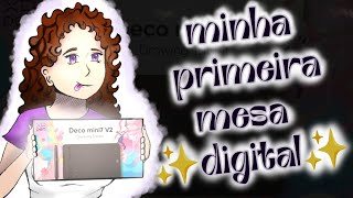 Minha primeira mesa digitalizadora… vale a pena? 👀 (XP-Pen Deco Mini 7 V2)