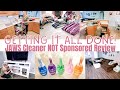 Getting It All Done 2021| Cleaning, Laundry & JAWS CLEANER NOT SPONSORED REVIEW | Life with Liz