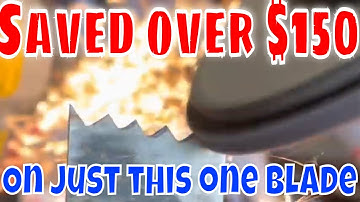 How To Save Money 💰 Custom Sharpening Your Oscillator Blades DIY