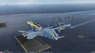 F 14 and FA 18 flight
