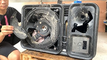 Restoration active speaker 15 inch // Recreate a whole new life for music