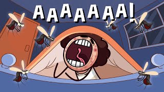 Uyurken Odama Sivrisinek Gelince Resimi