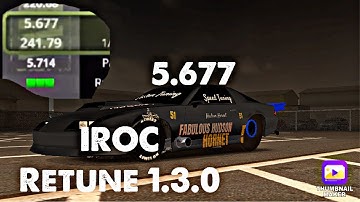 No Limit Drag Racing 2.0: Major 5.6 Second Retune Iroc Z Update (1.3.0) Read Description