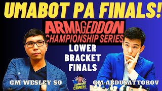 MAY CHANCE PA MAGCHAMPION! So vs Abdusattorov! World Chess Armageddon Lower Bracket Finals
