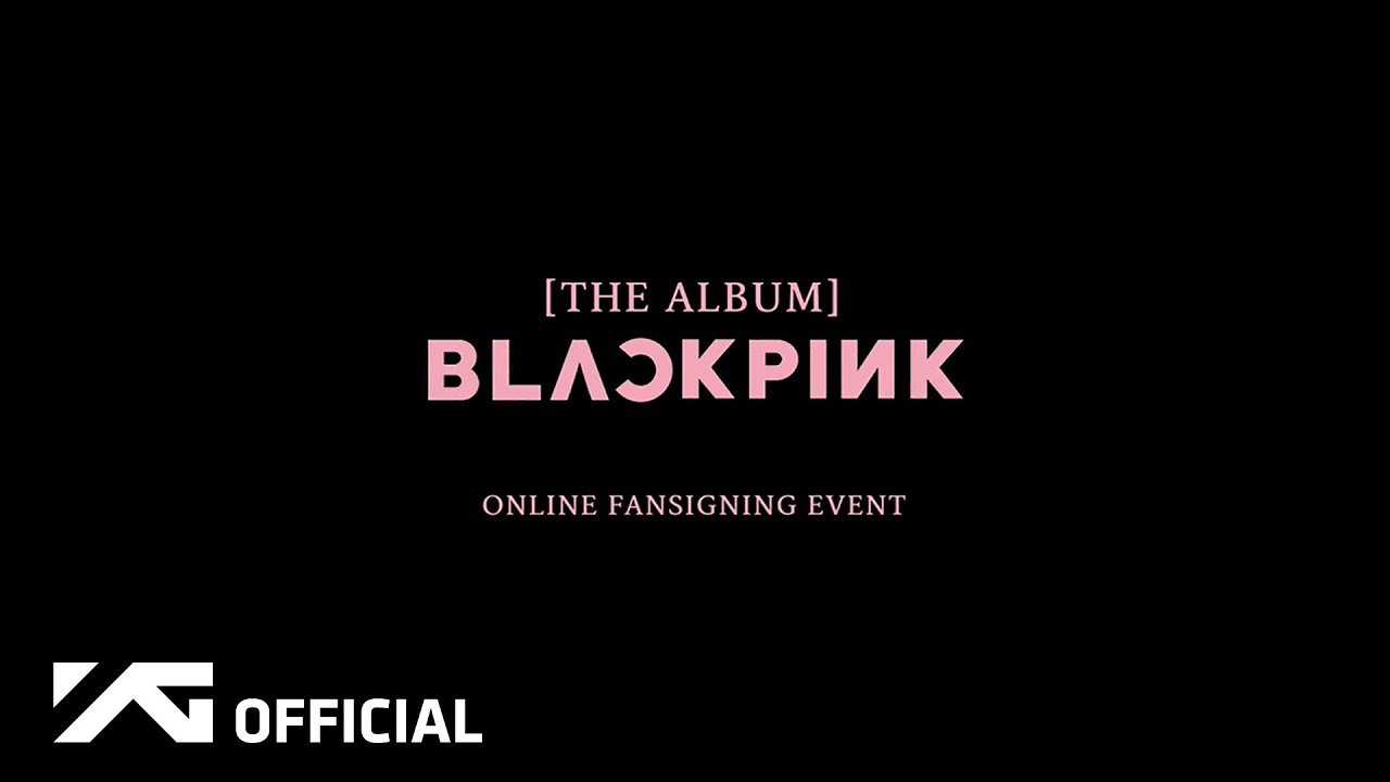 ⁣BLACKPINK - [THE ALBUM] ONLINE FANSIGNING EVENT
