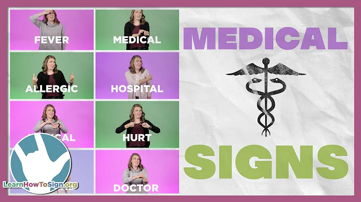 Expand Your Sign Language Vocabulary with Medical Signs