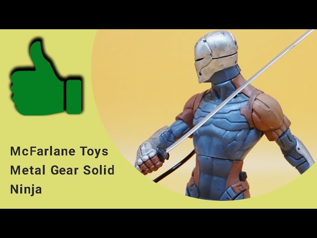 マクファーレントイズ　メタルギアソリッド　ニンジャ ザ・ニンジャ フィギュア マクファーレントイズ メタルギア