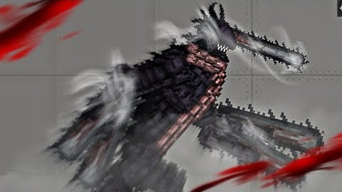 Chainsaw Devil⛓️ True form | Melon Playground Mod Created By Me | Download Link