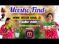 🪔Meesho Home Decor Haul for Festive Season | Elegant &amp; Affordable Decor Items | Artificial Flowers |