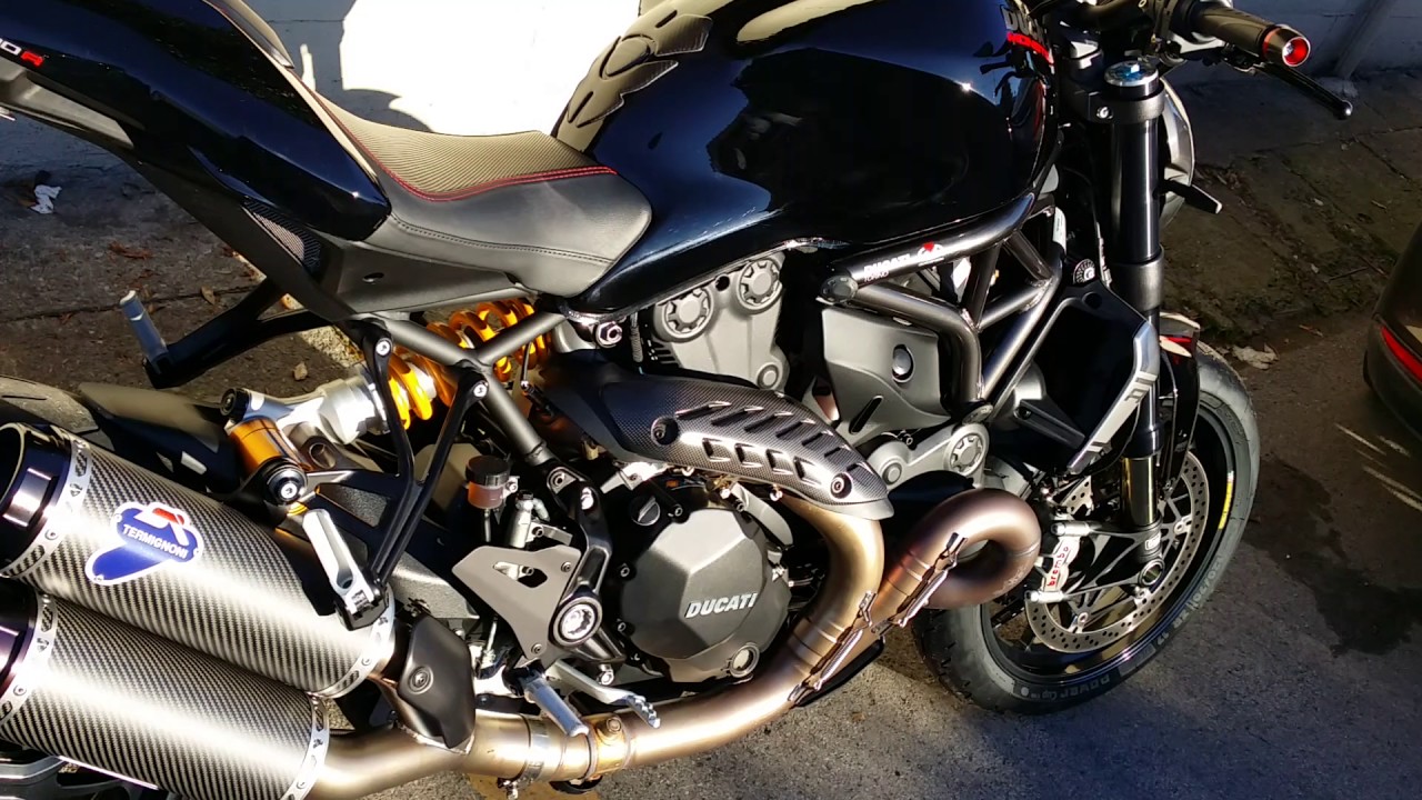 Ducati Monster 1200 r Black YouTube