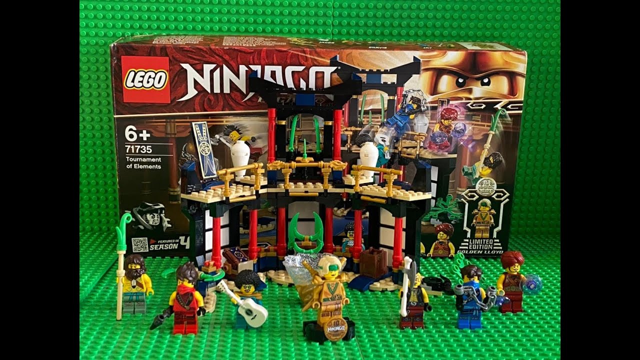 Обзор LEGO Ninjago 71735 Турнир Стихии