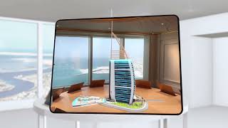 Burj Al Arab augmented reality application screenshot 1