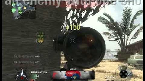 Black Ops - QuickScoping Collateral - Firing Range