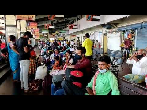 ಮಂಗಳೂರು : ಮತ್ತೊಮ್ಮೆ ವಲಸೆ ಕಾರ್ಮಿಕರ ಗುಳೇ ಪ್ರಾರಂಭ ! KSRTC ಬಸ್ ನಿಲ್ದಾಣದಲ್ಲಿ ಜನಜಂಗುಳಿ !