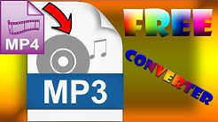 How to Convert Video to MP3 - Free Video to MP3 Converter  - Durasi: 3:04. 