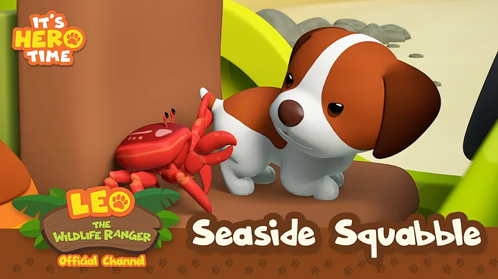 STOP IT, MR CRAB! 🦀🏖️ | It's Hero Time | BRAND NEW SERIES! | Leo the Wildlife Ranger