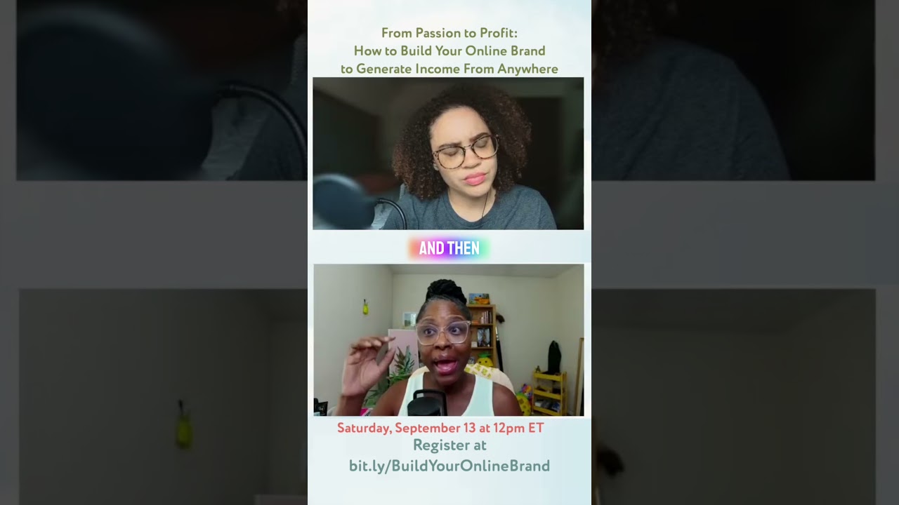 Authenticity is your brand power. ✨ Join us for our upcoming masterclass: From Passion to Profit!