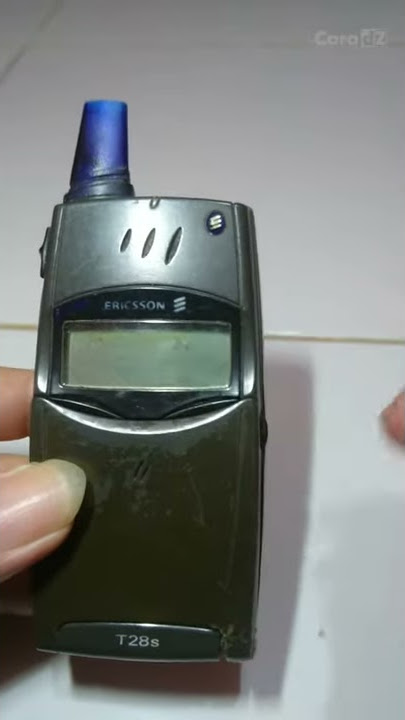 Ericsson T28s HP Jadul, Apa HP Pertamamu??