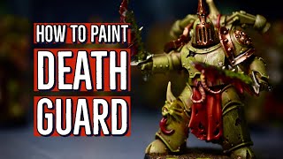 Как покрасить Гвардию Смерти — SPEED PAINTING DEATH GUARD WARHAMMER 40000