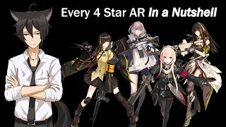 Every 4 Star AR in Girl's Frontline In a Nutshell