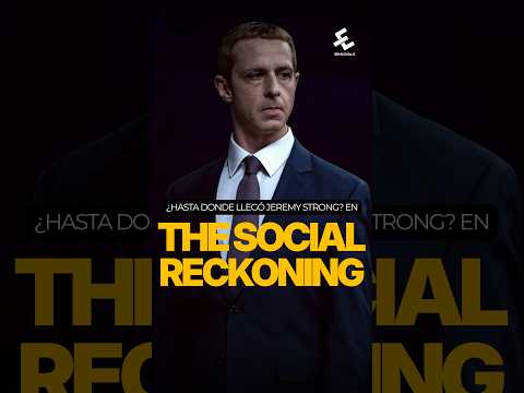Hasta donde tuvo que llegar Jeremy Strong para interpretar a Mark Zuckerberg en The Social Reckoning