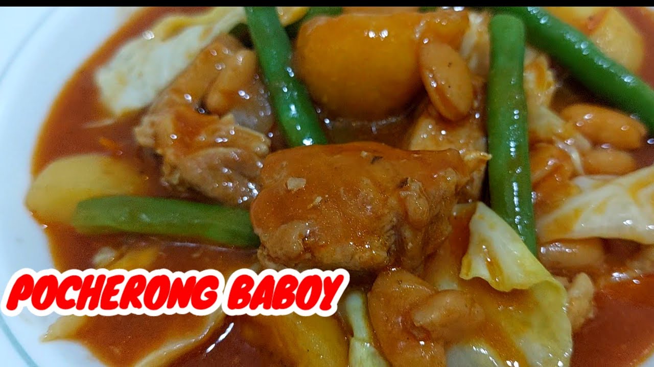 PORK POCHERO with Pork and Beans