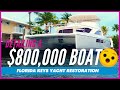 Detailing a $800,000 Boat | Yacht Detailing Tutorial