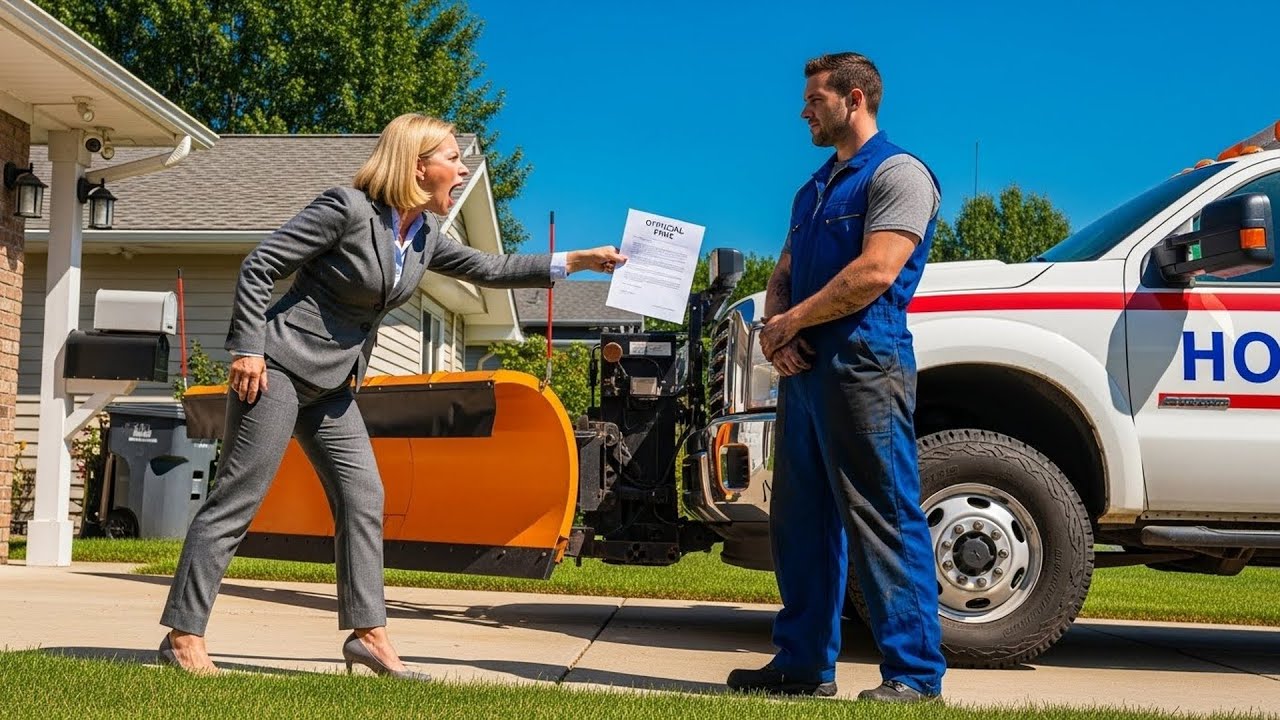 HOA Fined Me For My Snow Tires, Unaware I'm The Mechanic Who Services Their Plow Fleet