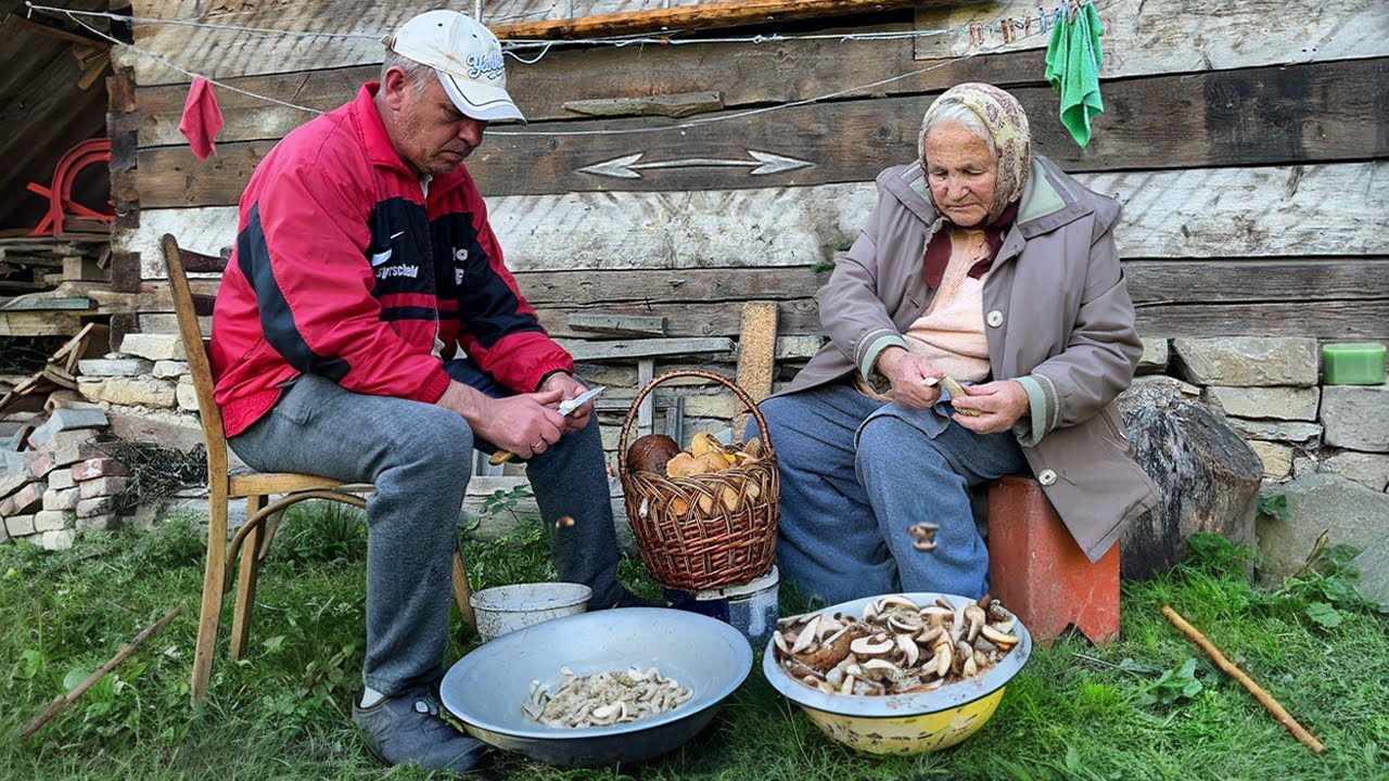 Lonely 85-Year-Old Grandmother Lives Out Her Life in the Mountains Far From Civilization.