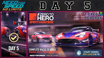 NFS No Limits | Zero to Hero | Speedhunters Mazda MX-5 - Day 5