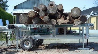 RRF40TL – Fendeuse à bois cinétique de 40 tonnes - Vallee Forestry Equipment