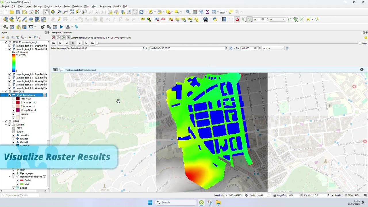 IberGIS Series #2 | From setup to results: raster outputs in QGIS