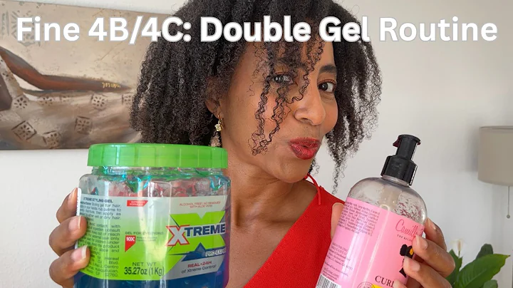 Camille Rose Curl Maker & Wetline Xtreme Gel pro - Wash & Go on fine 4b / 4c hair