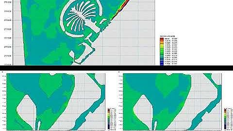 Dubai Jumeirah Palm - DHI Mike21 ST Module