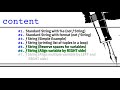 Middle of video