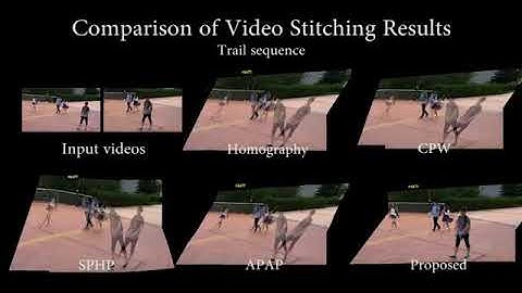 2018 IEEE Access Stitching for Multi View Videos With Large Parallax Based on Adaptive Pixel Warping