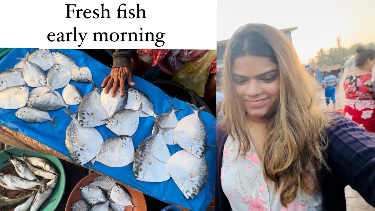 Margao fish market| Fresh fish shopping | Home cooking