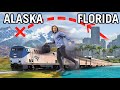 Taking the TRAIN from Miami to Alaska!