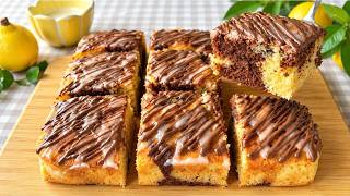 Soft Marble Cake that melts in your mouth – Easy Baking Recipe! screenshot 4