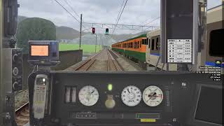 【BVE5.8】JR琵琶湖線 新快速野洲行き 223系1000番台(3450M列車)