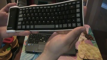 $17.84 KB-6113 Flexible Silicone Bluetooth Foldable Keyboard Review