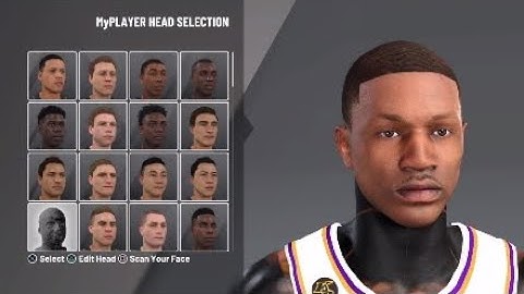 NBA 2K20/2K21 DUKE DENNIS FACE CREATION