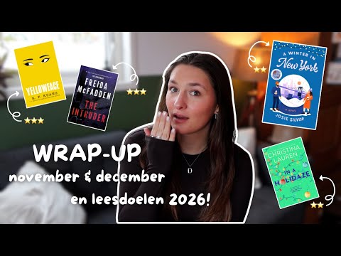 wrap-up November & December // en LEESDOELEN van 2026 ⭐️📚