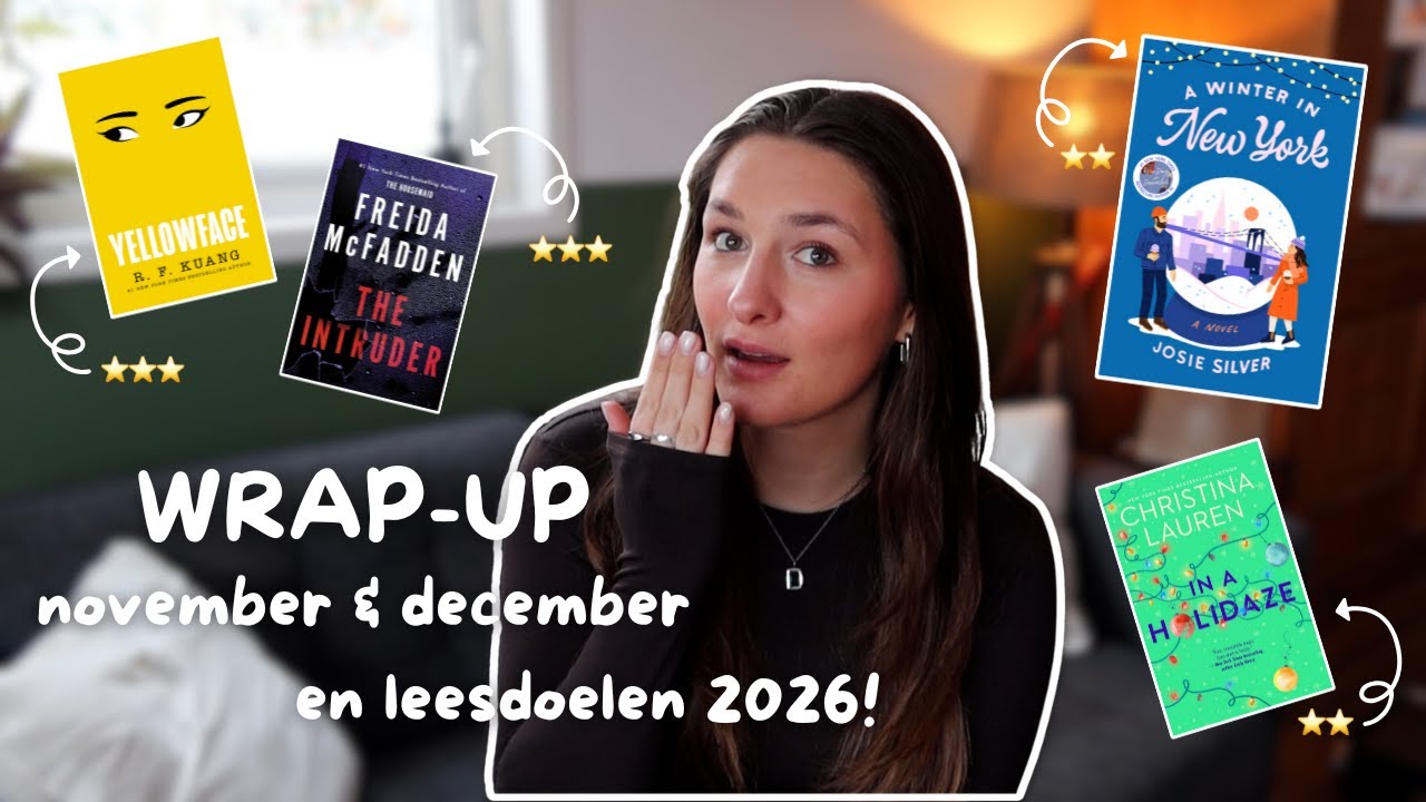 wrap-up November & December // en LEESDOELEN van 2026 ⭐️📚