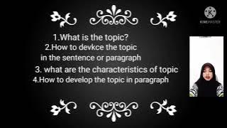 Explain about the Topic!