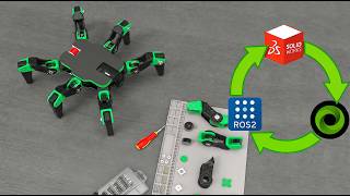 From SolidWorks to NVIDIA Omniverse Isaac Sim – Hexapod Robot Built from Scratch