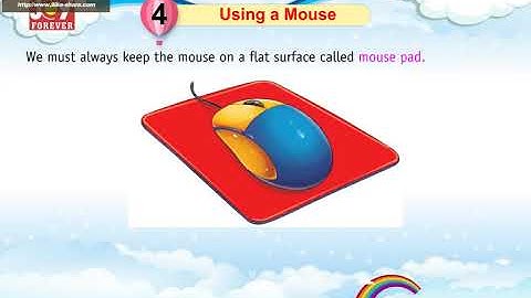 Using A Mouse   Class - 1  Chapter - 4